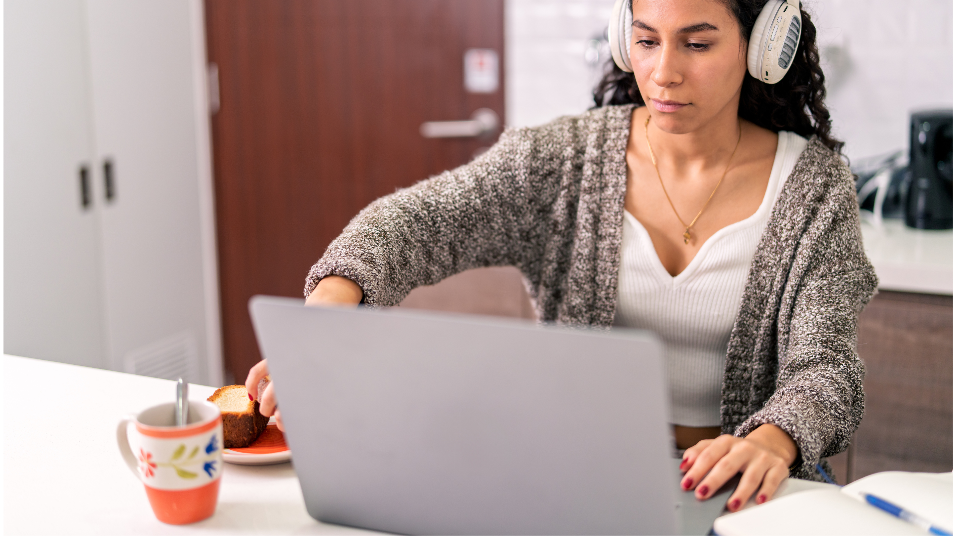 A secure online therapy session